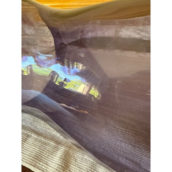 Limited Edition Princess Diana Charity Vase The Work Continues Amethyst Glass - Picture 10 of 15